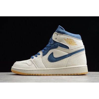 Nike Erkek Air Jordan 1 Retro High Jeter Lacivert Basketbol Ayakkabısı Türkiye - JD9V63X8